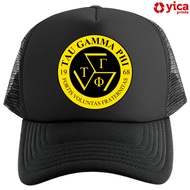 Tau Gamma Phi Simple Official Logo Triskelion Mesh Cap Hat