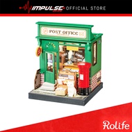 Robotime Rolife DIY Miniature House Kit DS037 - Century Post Office