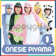 ONESIE PAJAMA COSTUME ADULT - CHARACTER 1 PIKACHU TOTORO PANDA etc. Onesie Costume
