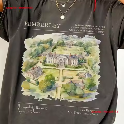 Pride And Prejudice Pemberley Mr Darcy Jane Austen Book Swag s Barely Tolerable Bookish Things T Shi