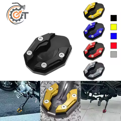 For YAMAHA AEROX 155 NVX 155 NVX155 AEROX V1 V2 Motorcycle Accessories Side stand Extension Pad Supp