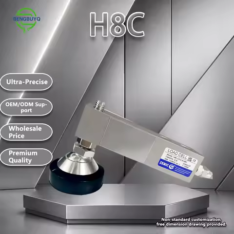 Original Zemic H8C Weight Sensor Shear Beam Load Cell 100KG 2T 2.5T 500kg-10Ton 2mV/V 5-12VDC for In