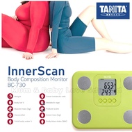 Tanita InnerScan Body Composition Monitor BC-730, 9 in 1 Weighing Personal Scale