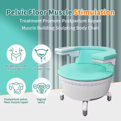 2027 EMS Pelvic Floor Repair Chair Postpartum Repair Exercise Chair Pelvic Muscle Trainer Kegel Pelv