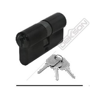 Black Knob Door Lock Dekson Cylinder DC DL 70MM Black Cylinder Dekkson CYL DC DL 70 MM Black Cylinde