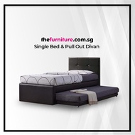 Single Bed &amp; Pull Out Divan
