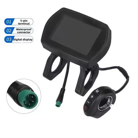 LED Digital Display Instrument With Switch For KUGOO G2 PRO LCD Electric Scooter LCD Real-Time Monit