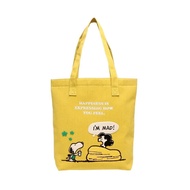 AQUA- Japanese Snoopy Cartoon Lovely Embroidery Jeans Single Shoulder Bag Large Capacity Tote Bags Leisure Joker Students Book Bag