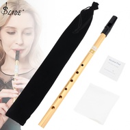 SLADE Brass Irish Whistle Flute C Key 6 Hole Clarinet Flute Tin Penny Whistle Musical Instrument
