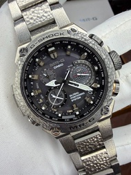 收藏級 CASIO G-SHOCK 鎚紋銀武士 MR-G G1000 - GPS Hybrid Wave Ceptor 鈦合金藍寶石電波手錶