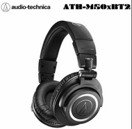 旺角門市發售 [原裝行貨 1年保養] Audio Technica 鐵三角無線耳罩式耳機 ATH-M50xBT2 黑色