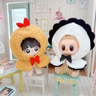 10cm Cotton Doll Shawl Cloak Baby Clothes Labu Cloth Clothes