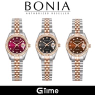 [Official Warranty] Bonia BNB10550 Series Bonia Watch Monogram Women's 26mm Stainless Steel Watch Wa