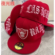 AAA High Quality NFL Las Vegas Raiders Outdoor Hip-Hop Hat Flat Brim Hat 59FIFTY Fitted Hat Fashiona