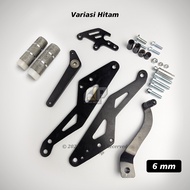 Underbone Custom Satria F/FU Suzuki Satria Tebal 6 dan 8 mm Model Dural CNC F