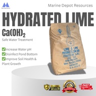 [25KG] Hydrated Lime (Calcium Hydroxide, Kapur Panas) | 25KGS | pH Booster | Pond Bottom Treatment |