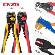 Automatic Wire Striper Cutter Stripper Crimper Pliers Crimping Terminal Hand Tool Cutting and Stripping Wire Multitool 5 In Combination With 1 Multi-function Wire Stripping Pliers Automatic Cutting And Pressing Pliers Multifuntional Electric Tools