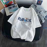 POPEYE loose-fitting short-sleeved t-shirt, loose-fitting t-shirt