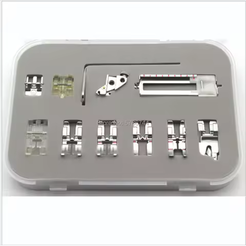CY-011-001 sewing feet kits 11 Pcs Feet Foot Set For Pfaff 74 79 85 95 284 285 295 296 297 360 801 8
