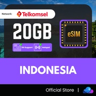 【印尼 Indonesia eSIM】【Max 20GB】【💥5G Hotspot】Indonesia eSIM Travel eSIM for Indonesia 印尼旅游 eSIM untuk I