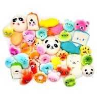 10 Mini Mềm Mại Squishy Bánh Mì Đồ Chơi Bộ Móc Khóa-Dễ Thương Bánh Chuối Bánh Mì Nướng Thiết Kế Kawa
