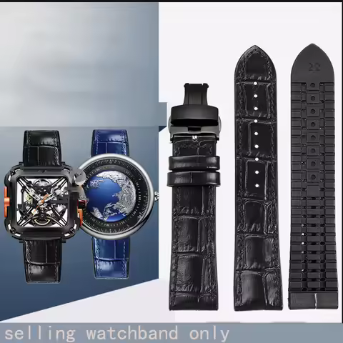 For CIGA Design X Series Gorilla Watch Strap Z Series U Series Blue Planet Business Leisure Sports L