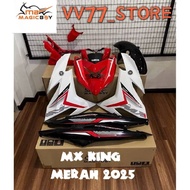 COVERSET Y15 V1 V2 MAGIC BOY MX KING MERAH 2025 INDONESIA ORIGINAL MAGICBOY MX KING MERAH PUTIH 2025