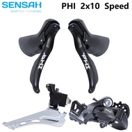 SENSAH PHI Road Bike 2X10 Speed Shifter Derailleur Groupset Bicycle Brake Lever Shifter For 5800 105 4700 Tiagra