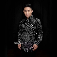 Batik kemeja lengan panjang batik cowok batik pria dewasa batik bige size m l xl xxl 3xl 4xl 5xl 6xl