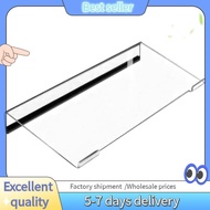 E7G-Acrylic Computer Keyboard Stand 78-Keys Keyboard Riser Lift Tray Non-Slip Transparent Desktop Ke