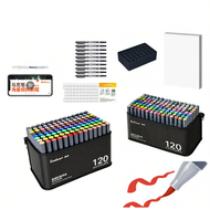 Touch Color | ปากกาเมจิคคู่หัวสำหรับวาดภาพการ์ตูน 120 สี
