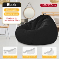 Bean Bag Chair Cover Bean Bag XL Bean Bag Cover 100X120cm Luxury Cozy Bean Bag Cover Sarung Kerusi B