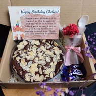 SURPRISE GIFT BOX BENTO CAKE (BROWNIES/CONGOBAR)