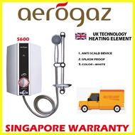 Aerogaz S600W Instant Water Heater | Singapore warranty | Express Free Home Delivery