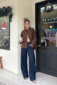 House of Everyday Wear | #9009 Beggy Jeans กางเกงยีนส์ทรงแบคกี้ขาโค้ง