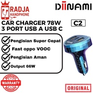Car Charger 66W Dinami C2 3 Output