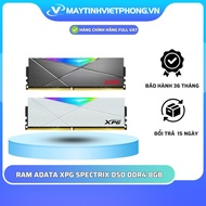 [FULL Vat] RAM DESKTOP ADATA XPG SPECTRIX D50 RGB 8GB (1X8GB) DDR4 3200MHZ