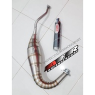 Ninja R RR DBS Cobra Stainless Carbon Blue Exhaust