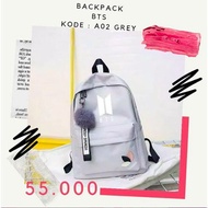 BTS Army bag - BTS backpack - BTS backpack - bts bag - cheap gray bts bag