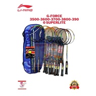 BADMINTON RACKET lining G Force 3500-3600-3700-3800-3900 SUPERLITE
