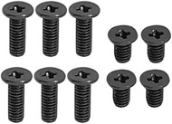 Zahara Black 10PCS Lower Bottom Base Cover Case Screws Replacement for Lenovo S145-15IGM 81MX 81WT,S