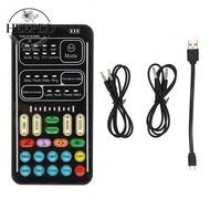 HEEPDD Dpofirs Mini Voice Changer Sound Card for Computers  Converter with 8 Kinds of Changes Suitab