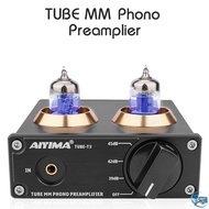 PERALATAN Aiyima Preamplifier HiFi Phono Turntable Preamp Vacuum Tube 6A2 - B2D1888 COMPUTER EQUIPME
