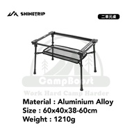 CampBoost SHINETRIP Lightweight IGT Table Camping Table Meja Camping Folding Table IGT Table Camping