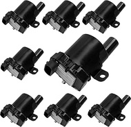 HQPASFY UF262 Ignition Coils Pack Set of 8 Compatible with Chevy Avalanche Express Silverado 1500 25