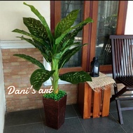 Monstera jumbo Monstera palsu monstera plastik monstera hias -