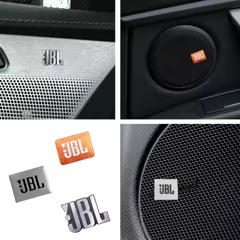 2/4/8 JBL car audio labels, suitable for modified high-end speakers, audio speakers, home audio, met