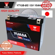 BATTERY YUASA/MOTOBATT YT12B-BS YT12B DUCATI361361/ XJ6 / XV650