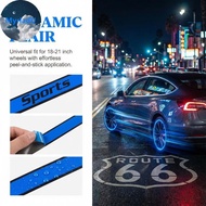 MyriadU 18 21 Inch Motorcycle Wheel Rim Stripe Tape High Visibility Reflective Decal Stiers for Spor