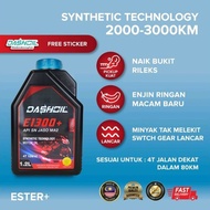 DASHOIL ESTER+ E1300+ 4T10W40 1.2L SYNTHETIC SN  MOTORCYCLE ENGINE OIL